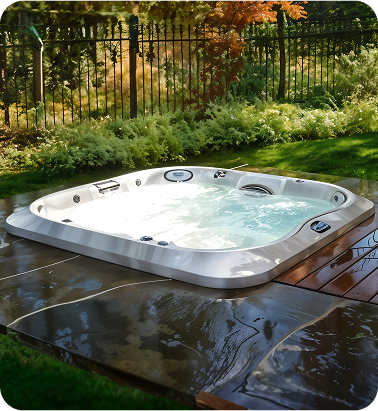 Outdoor Infrared Hot Tub - Wellness Shop